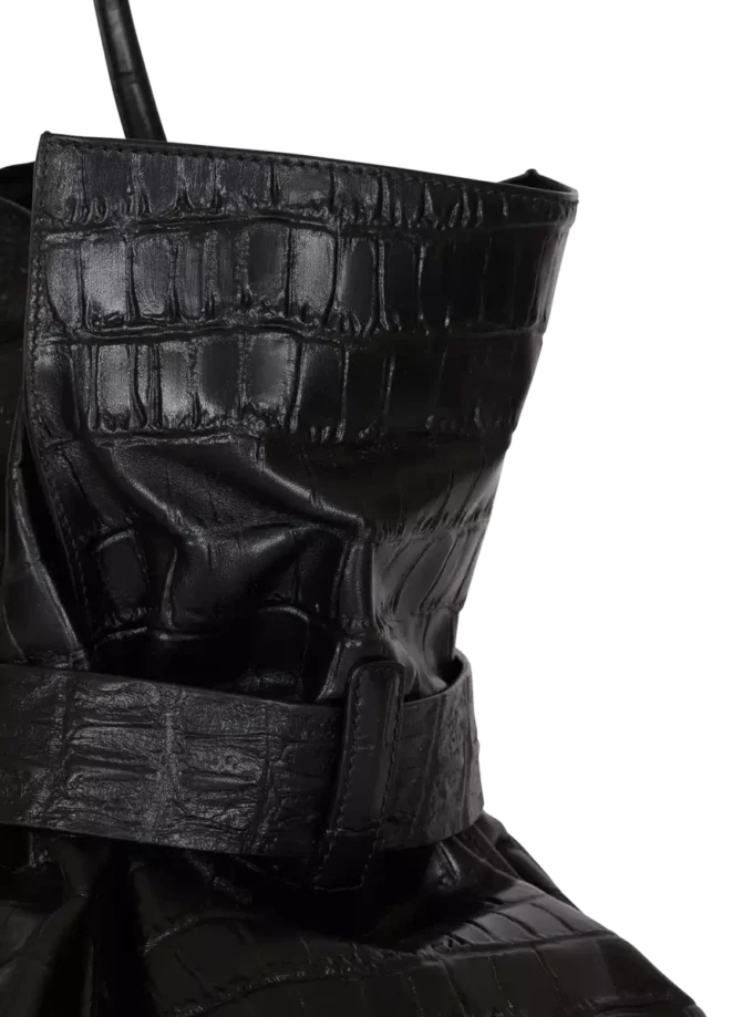 XL Anthem bag in embossed crocodile-print calfskin XL Anthem bag in embossed crocodile-print calfskin